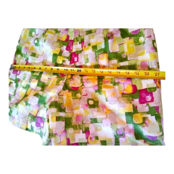 NOS High Rise Shorts Stretch Golf Jantzen Classics Tourist Bright NWT size 16 - Picture 8 of 11